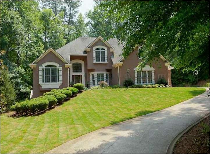 Exterior Front. Summer View of 2575 Bethany Creek 