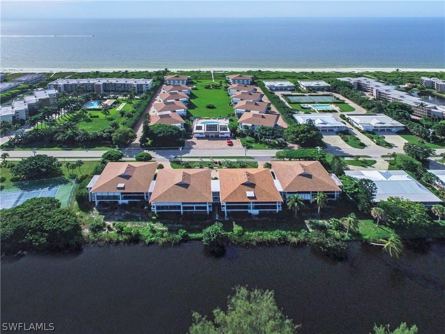 Aerial from river side