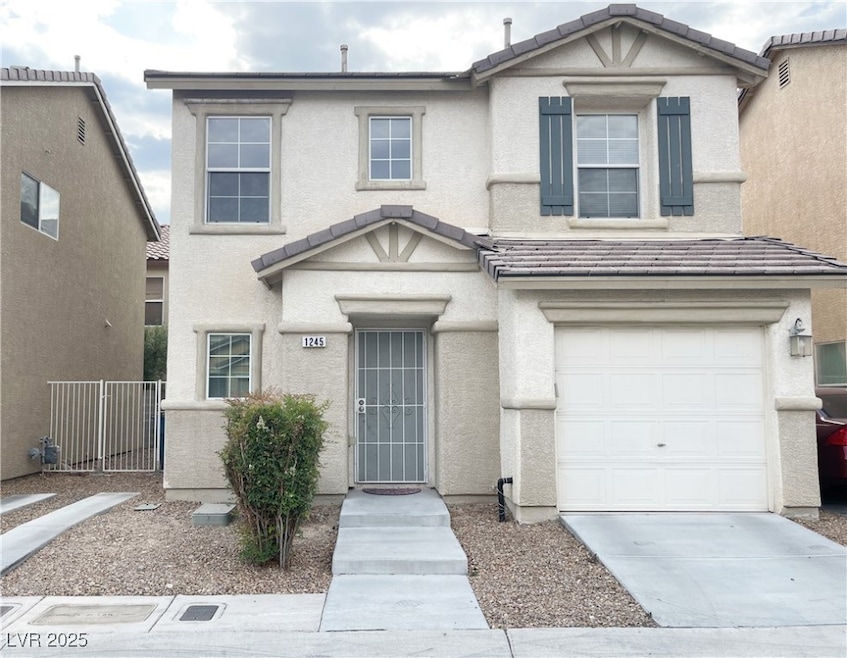 Traditional-style home featuring stucco siding, a