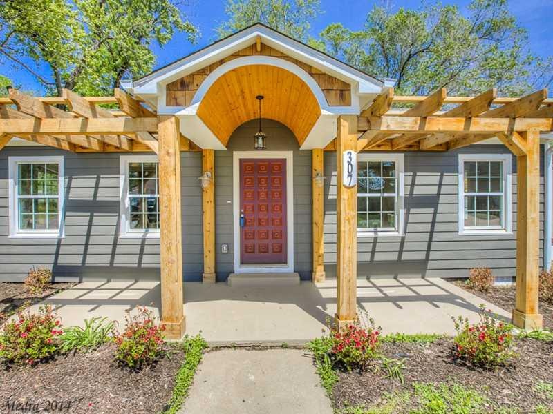 Exterior Front. Completely renovated home in Downtown Bentonville