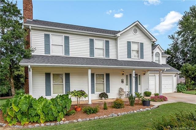 Welcoming front porch.