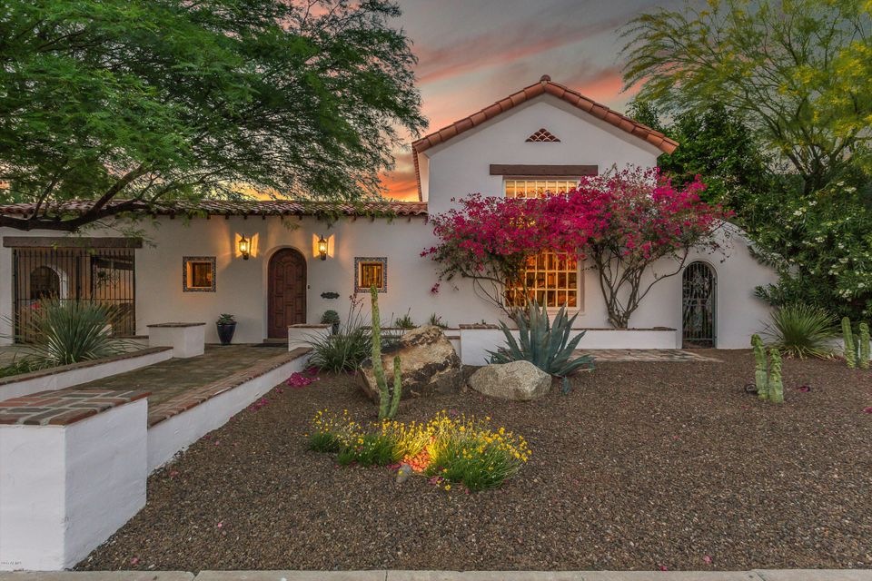 front of home