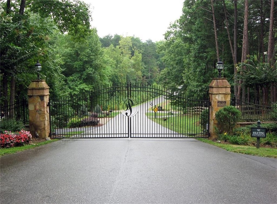 View of gate