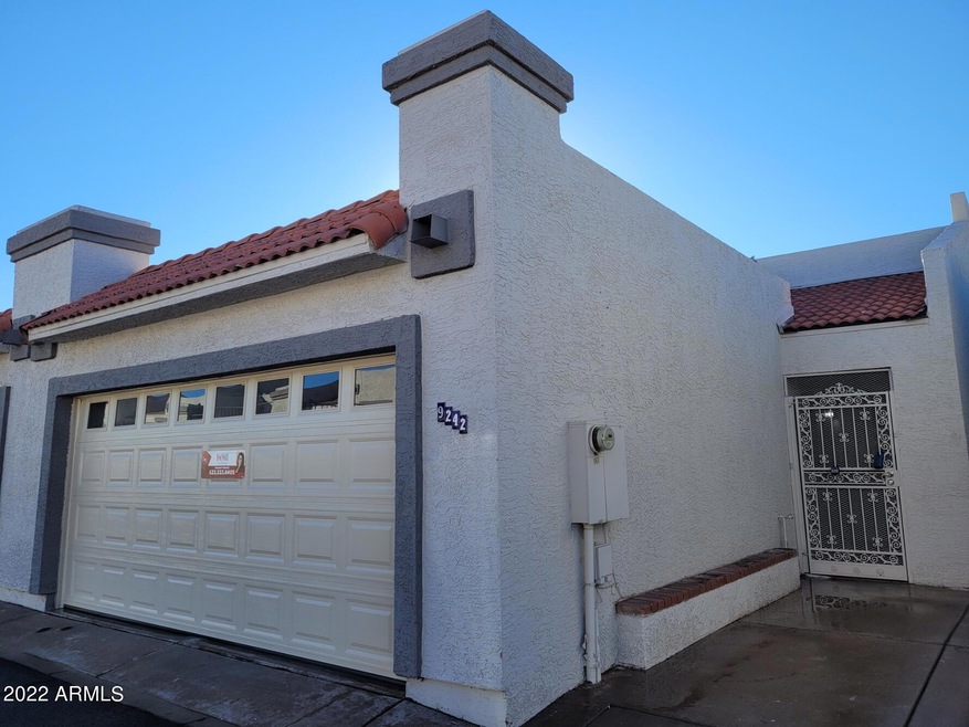 FRONT W/BRAND NEW GARAGE DOOR