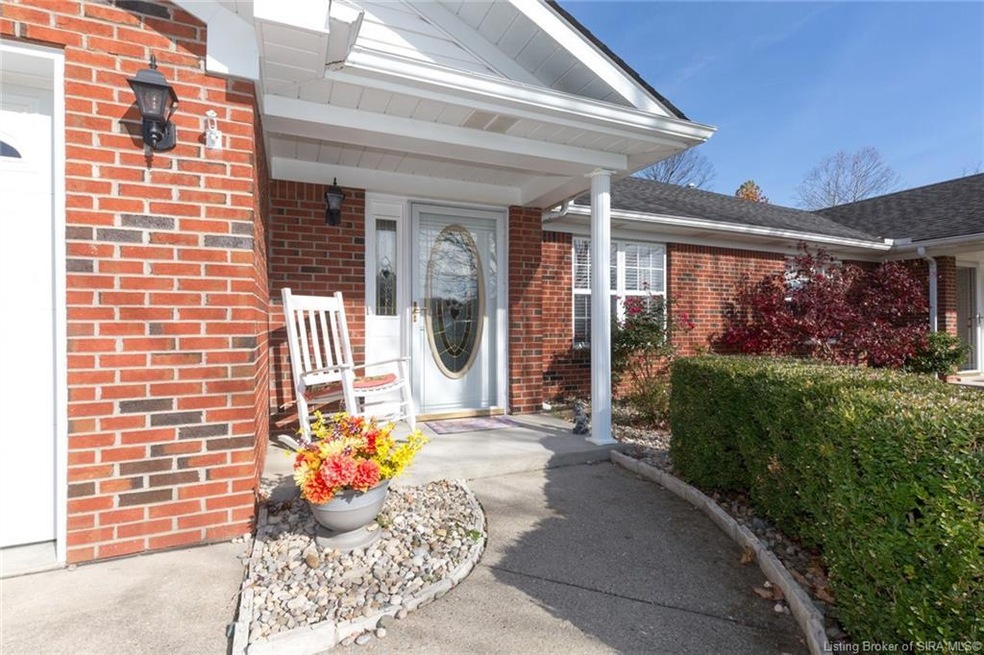 Landscaped and Covered front porch!