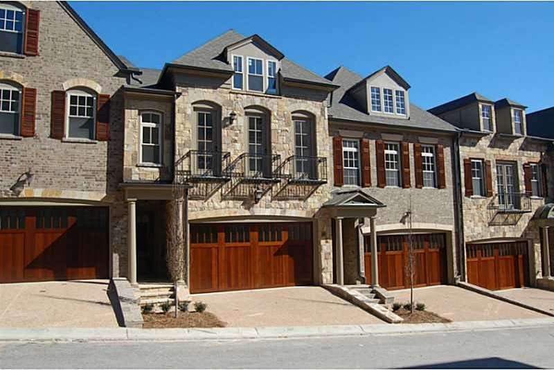 Exterior Front. Our new three level townhomes live