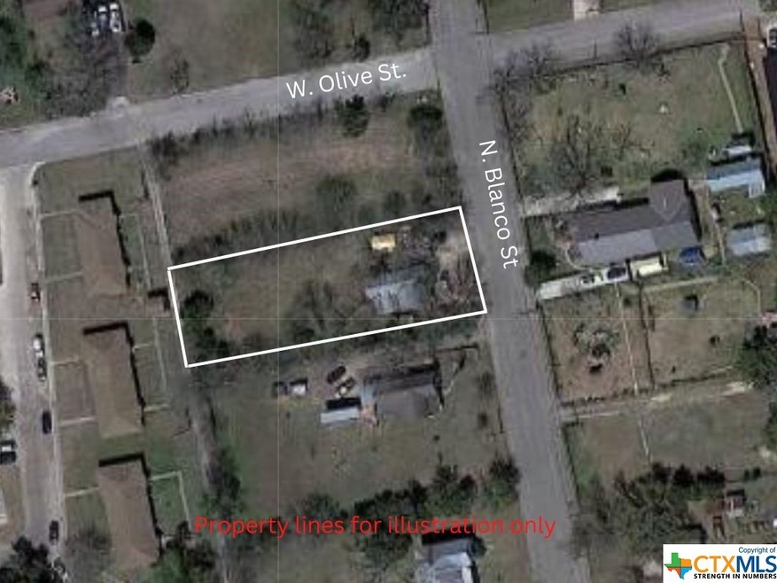 Approximately 85' wide by 210' deep = .41 acres