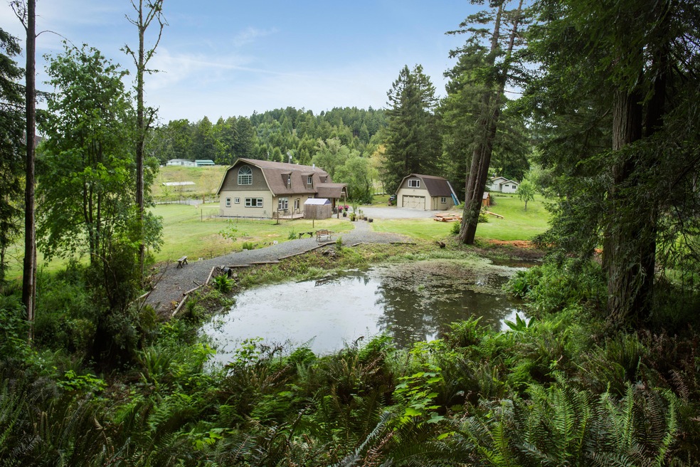 Property Exterior with pond