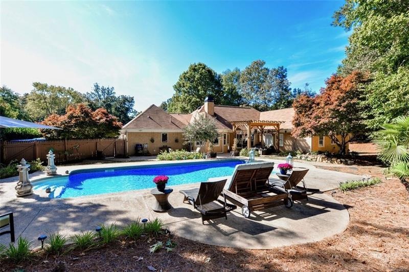 VACATION AT HOME IN THIS UPSCALE RANCH RENOVATION 