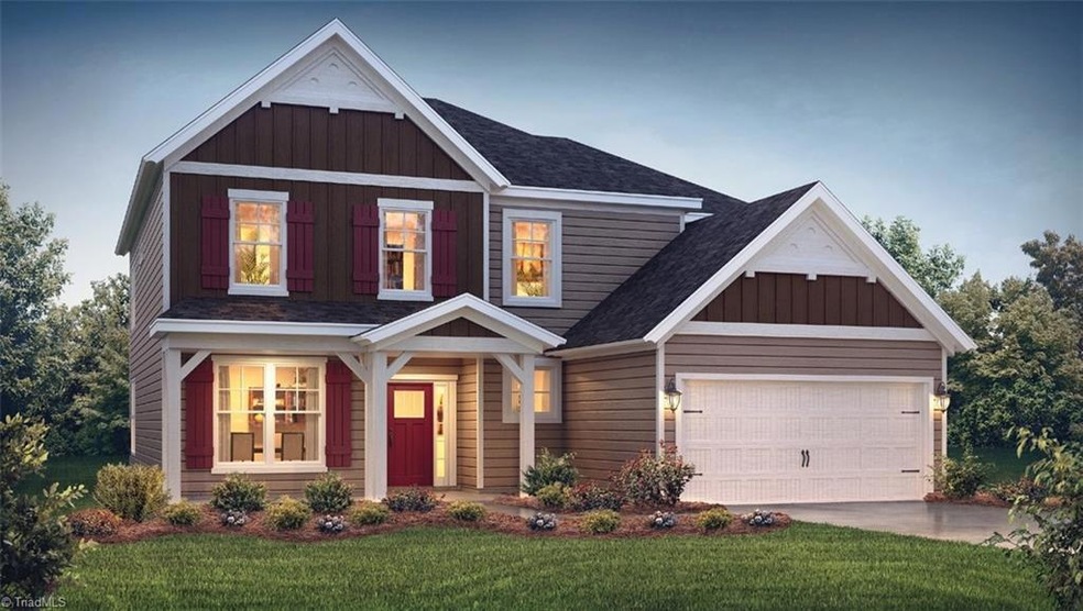 Artist Rendering - does not reflect exterior colors to be on home