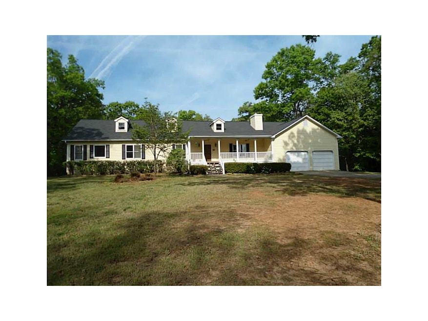 Exterior Front. Pretty Country Ranch features larg
