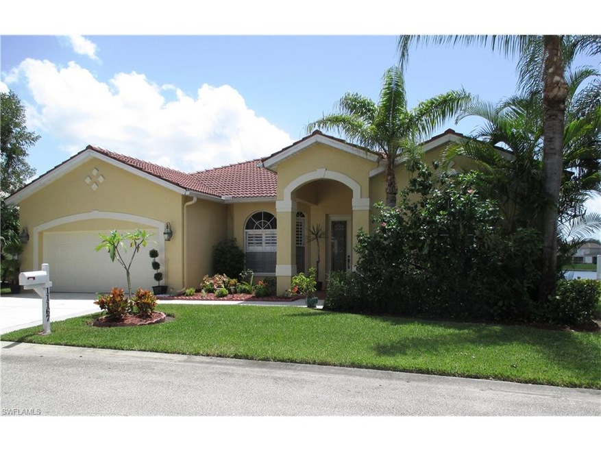 Front view of the home