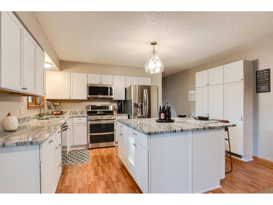 Kitchen also has custom lighting and all new light