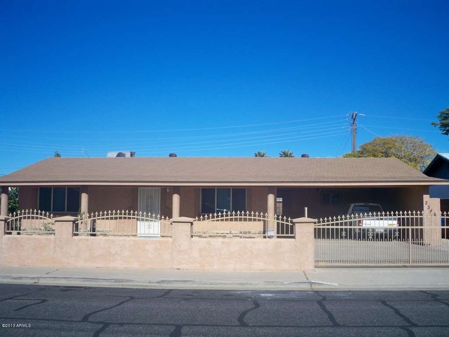 Front Elevation Facing South