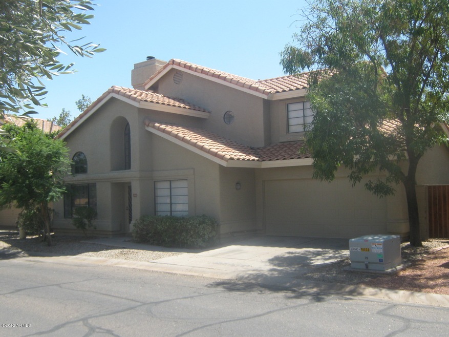 Front view of home