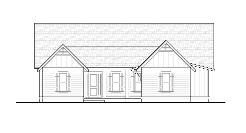 Hawthorne Front Elevation