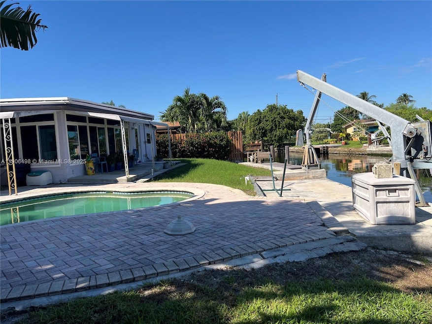 Pool and 100 ft. Seawall