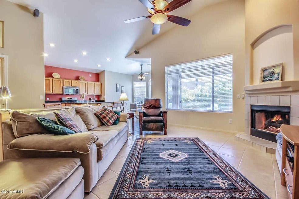 Family Room Open to Kitchen