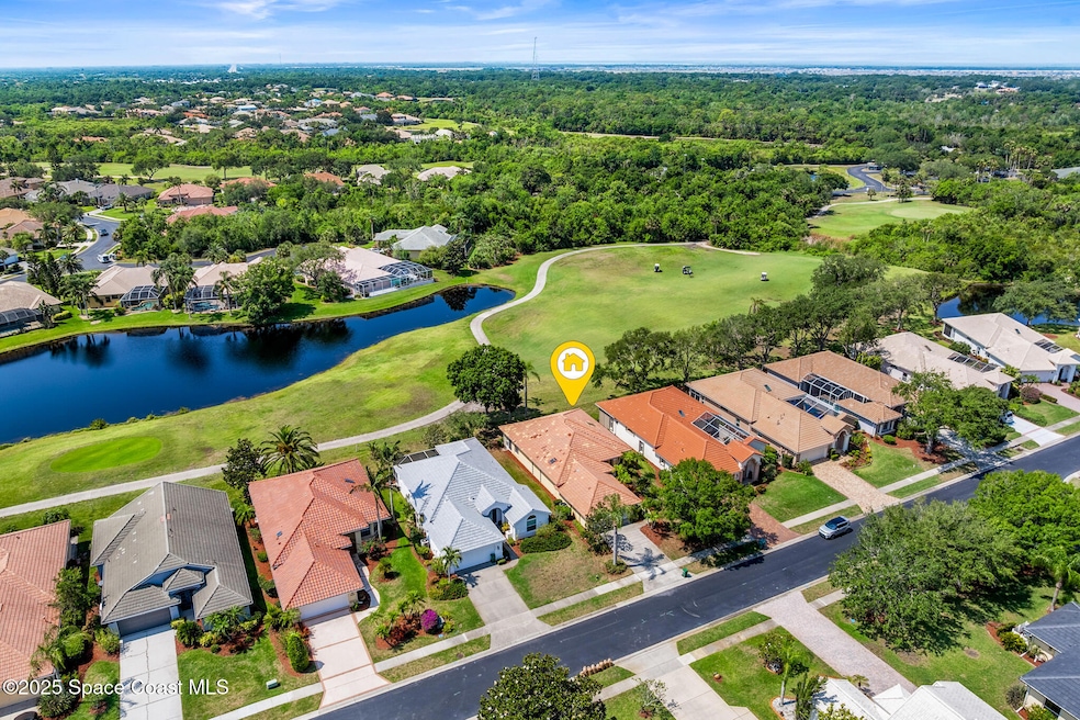 Ariel Lake & Golf COurse