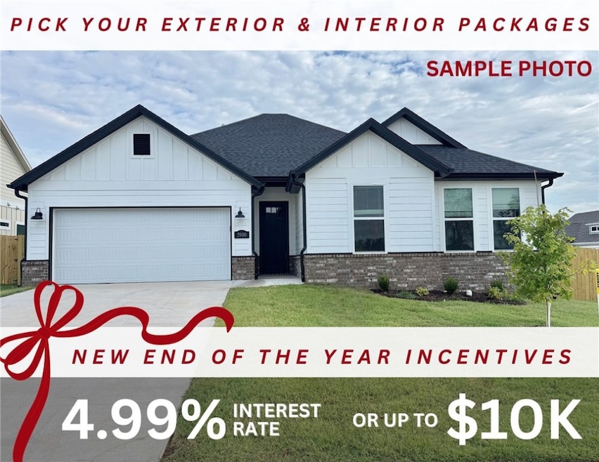 New construction home in Springdale!
