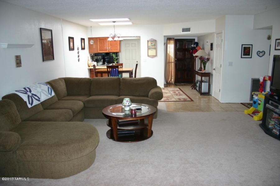 Living Room View to Kitchen