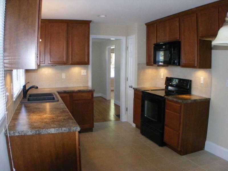 Exterior Front. Renovated kitchen with new cabinet