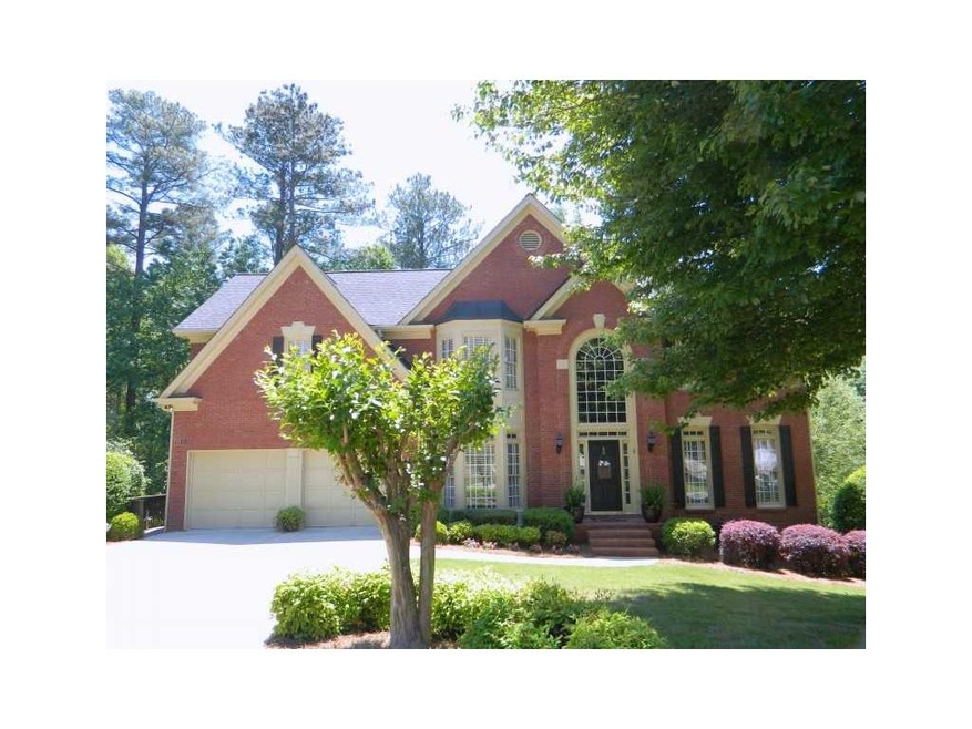 Exterior Front. 3 side brick home