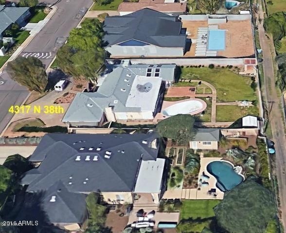 overhead view