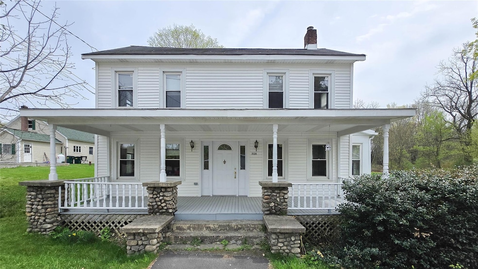 Front of Structure