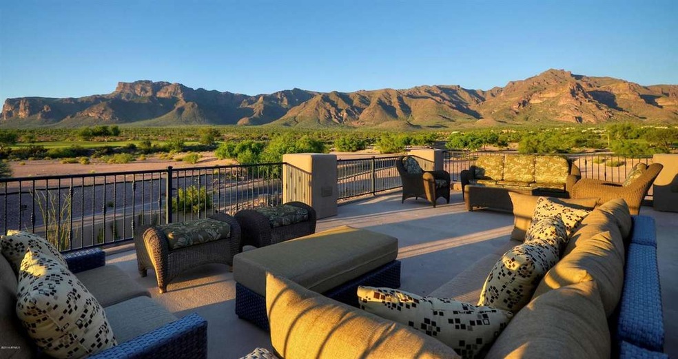 Roof deck view