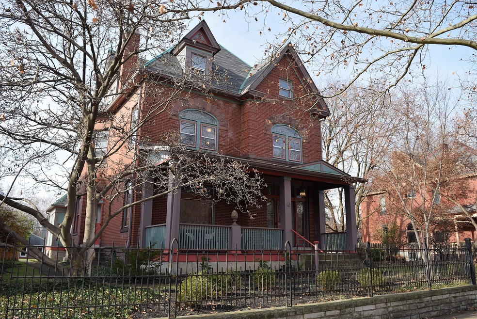 Large brick on Neil Avenue