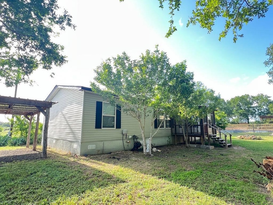 View of home's exterior featuring crawl space