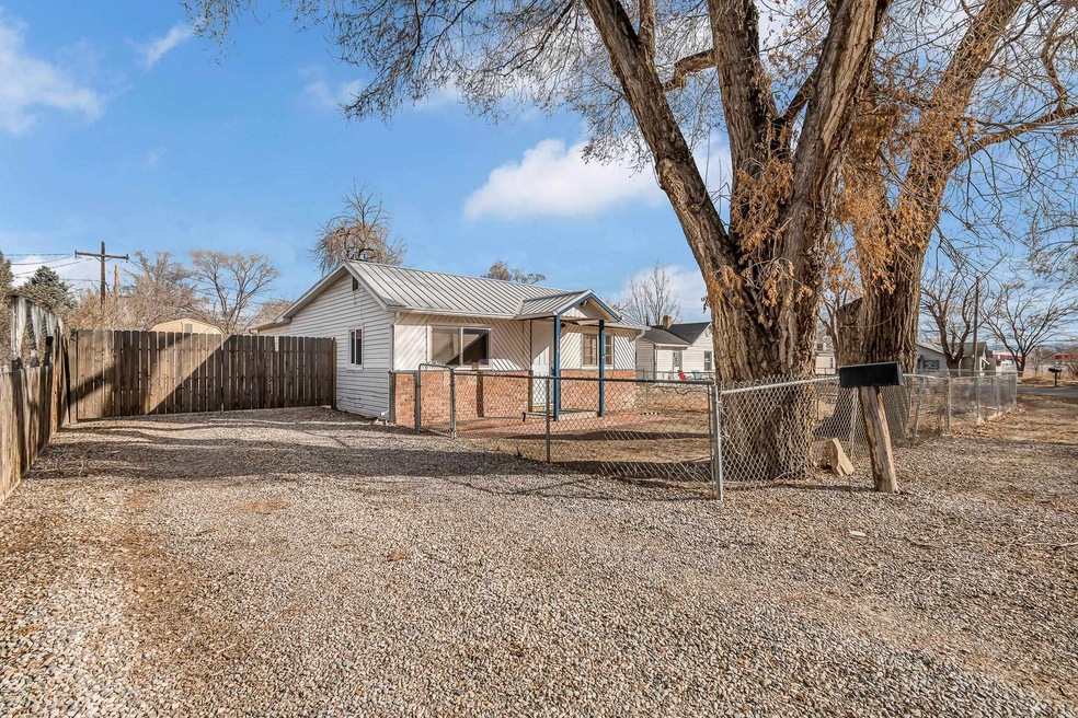 Fenced in front yard