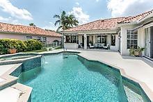 Rear View with Pool