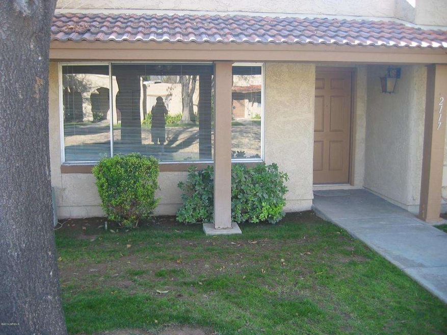 Front window & door
