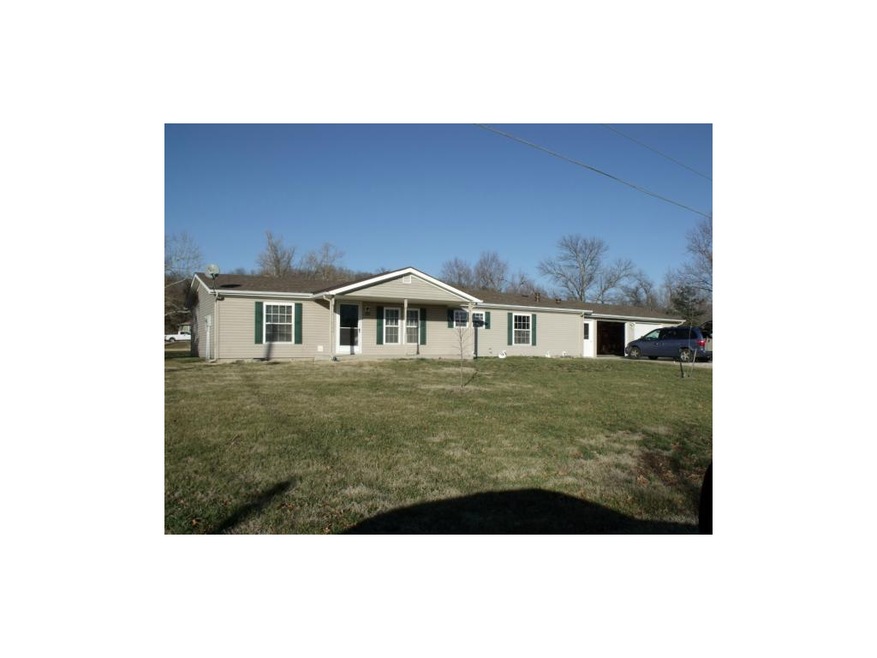 Front view of home faces south.