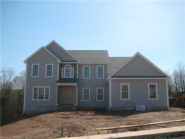 Exterior Front. exterior pic is from builder portf