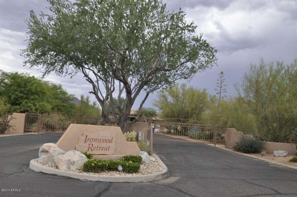 Entrance Ironwood Retreat