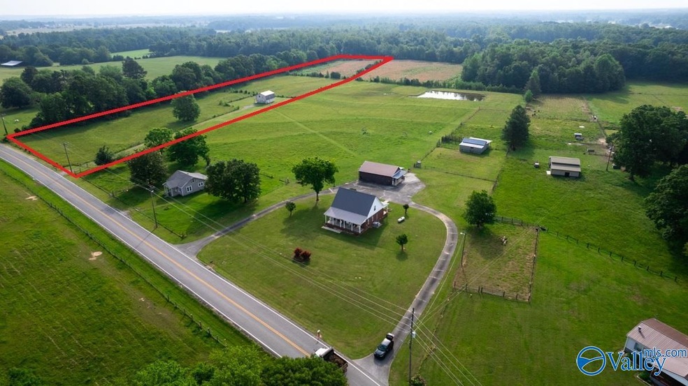 Not a survey , Realtor added red lines