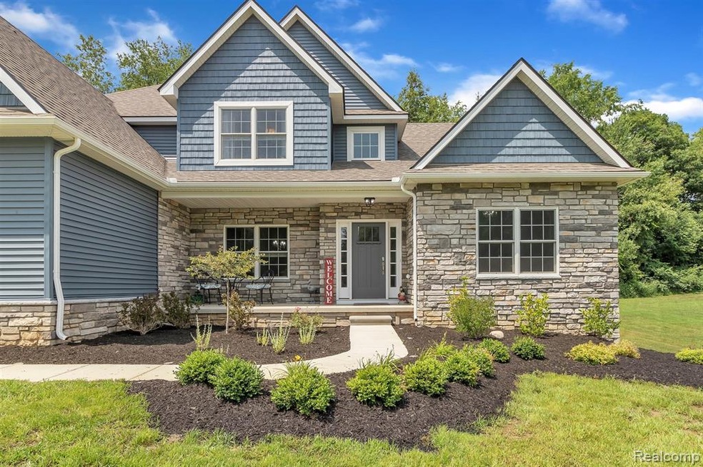 Sidewalks and Covered Porch Welcome Guests