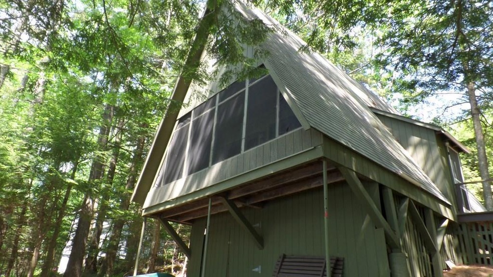 Lakeside View of Cottage