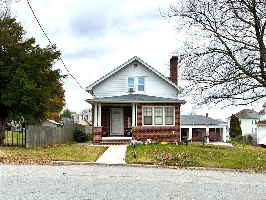 Front with 4 Car Garage in the Back