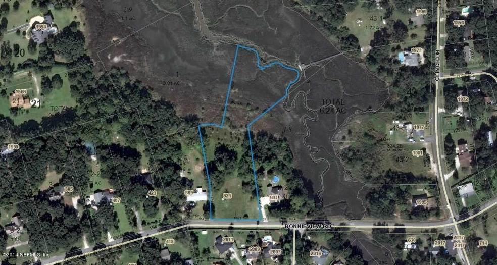Ariel View Bonnieview Rd