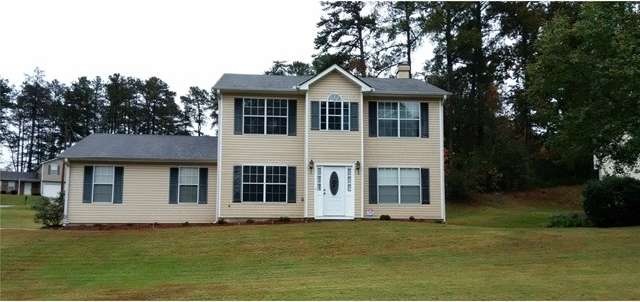 Front of Home on Over-Sized Lot