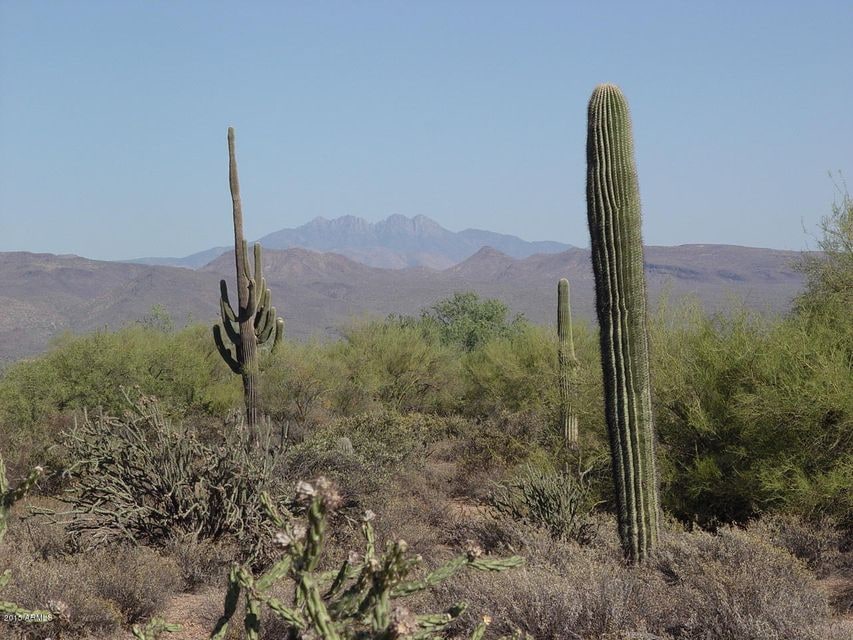 Unobstructed views of Four Peaks