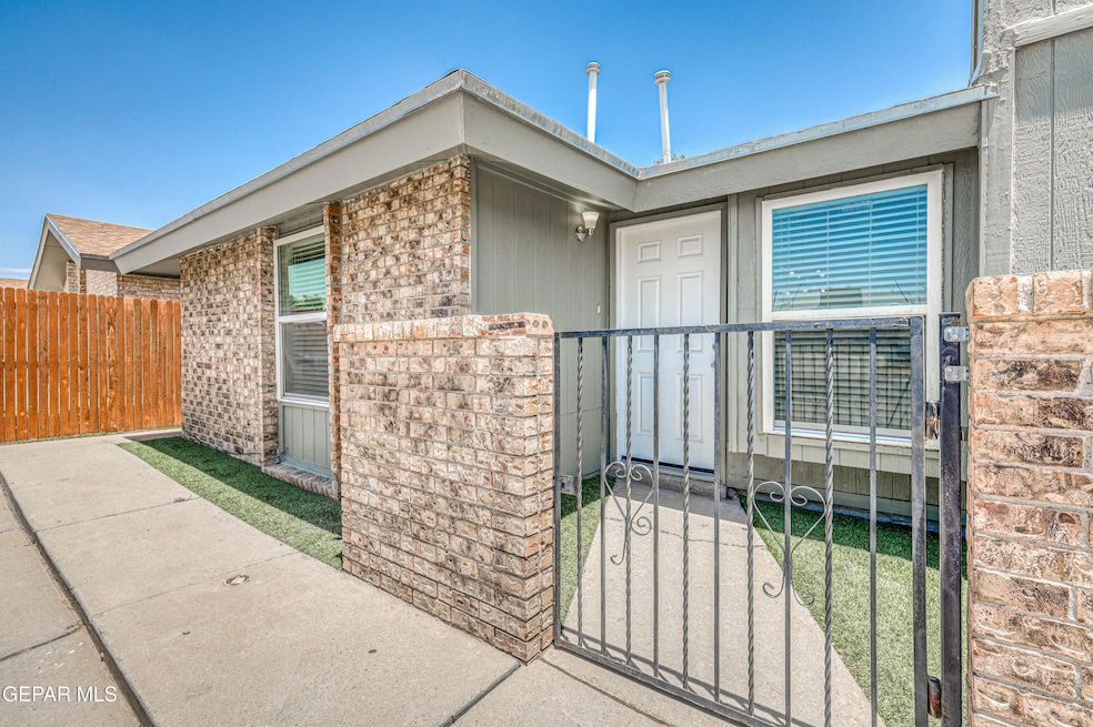 outside of property