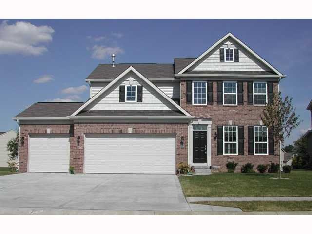 Exterior Front. NEW HOME WITH BRICK FRONT, 3 CAR GARAGE, WONDERFUL LOT