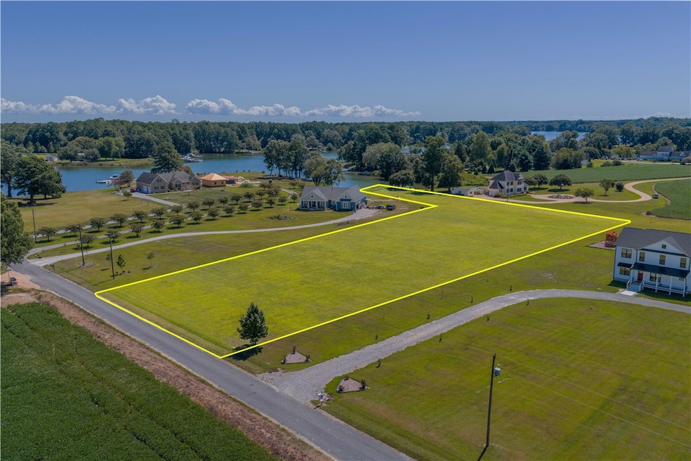 Aerial view of property