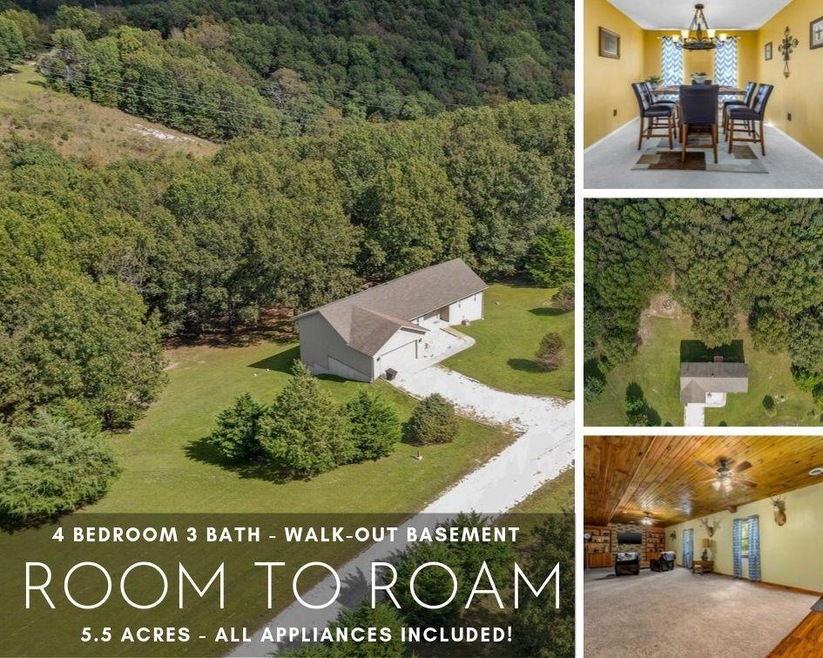 Table Rock Lake Home with Acreage