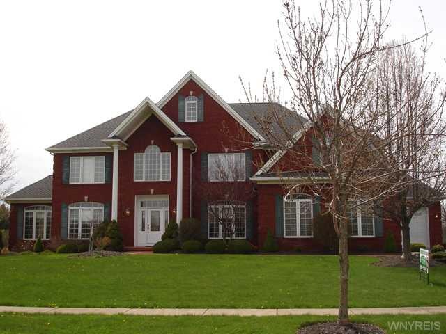 Exterior Front 3/4 Brick, Beautifully landscaped